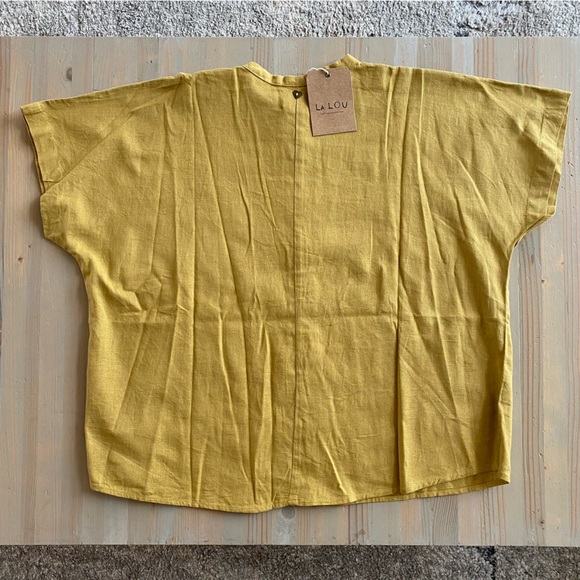 NWT Kalalou Short Sleeve Top One Size OSFM - Picture 6 of 9